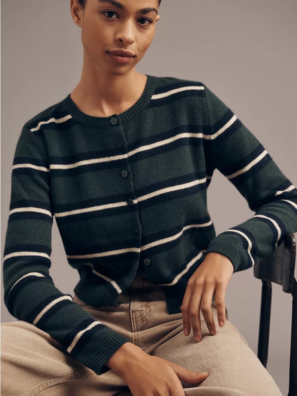 Anthropologie Reformation Clara Cashmere Cardigan Small NWT $218